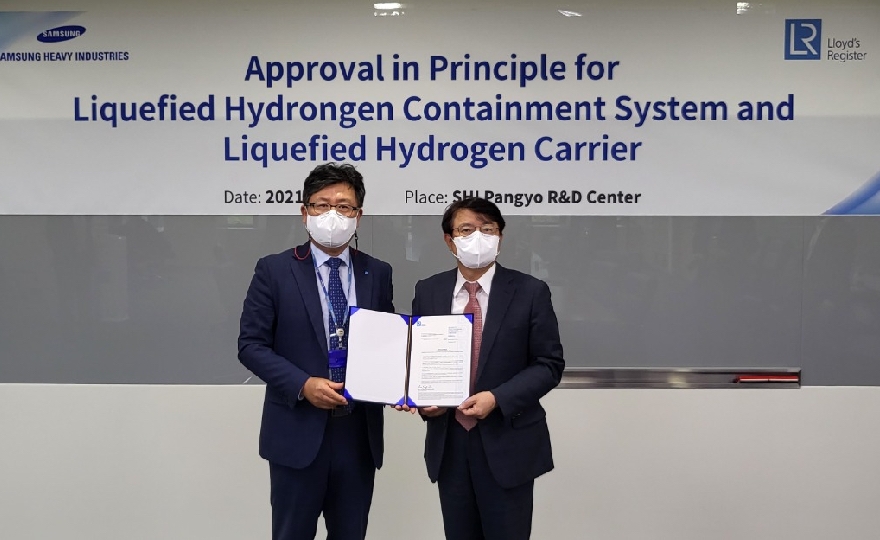 LR Approval in Principle for SHI’s liquefied hydrogen carrier